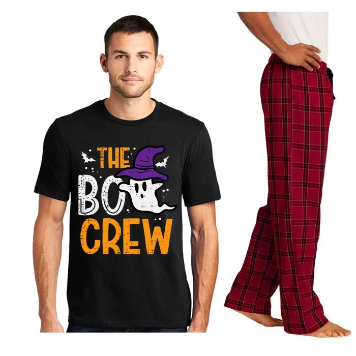 Halloween Ghost The Boo Crew Costume Matching Women Pajama Set