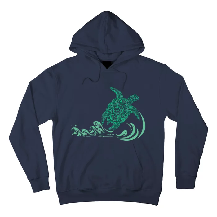 Hawaiian Green Turtle Hoodie