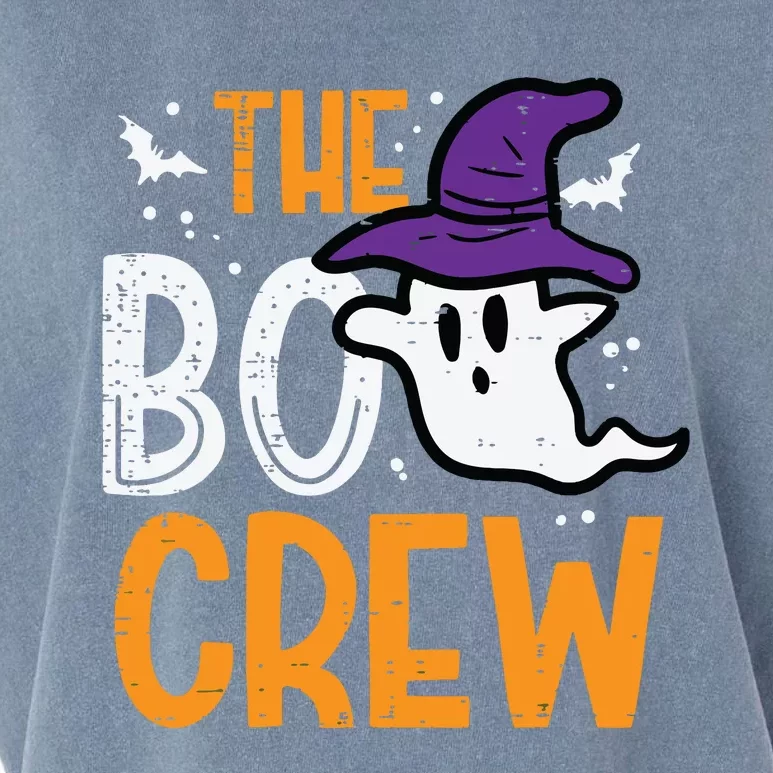 Halloween Ghost The Boo Crew Costume Matching Women Garment-Dyed Women's Muscle Tee