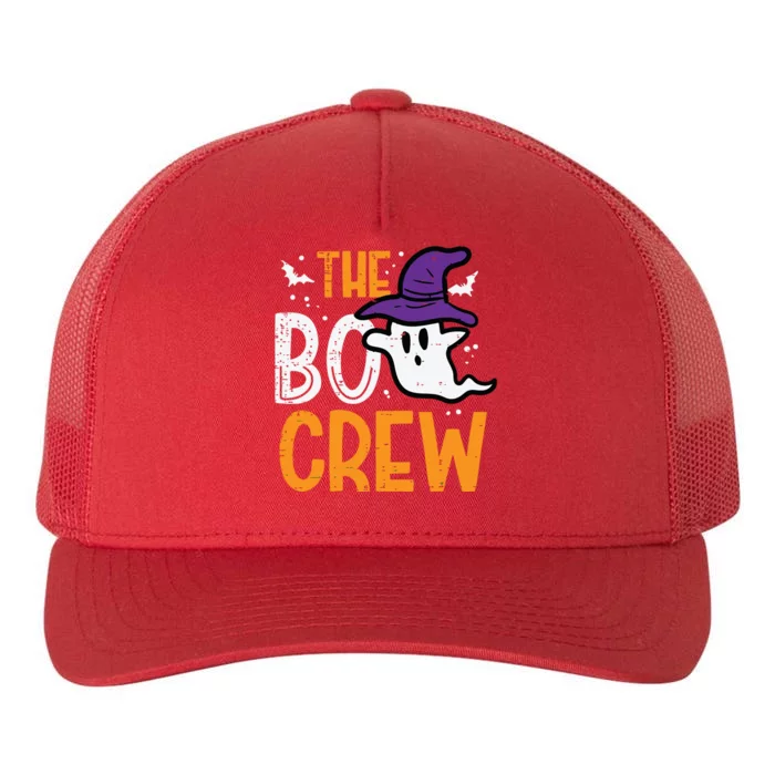 Halloween Ghost The Boo Crew Costume Matching Women Yupoong Adult 5-Panel Trucker Hat