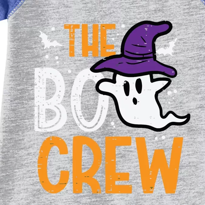 Halloween Ghost The Boo Crew Costume Matching Women Infant Baby Jersey Bodysuit