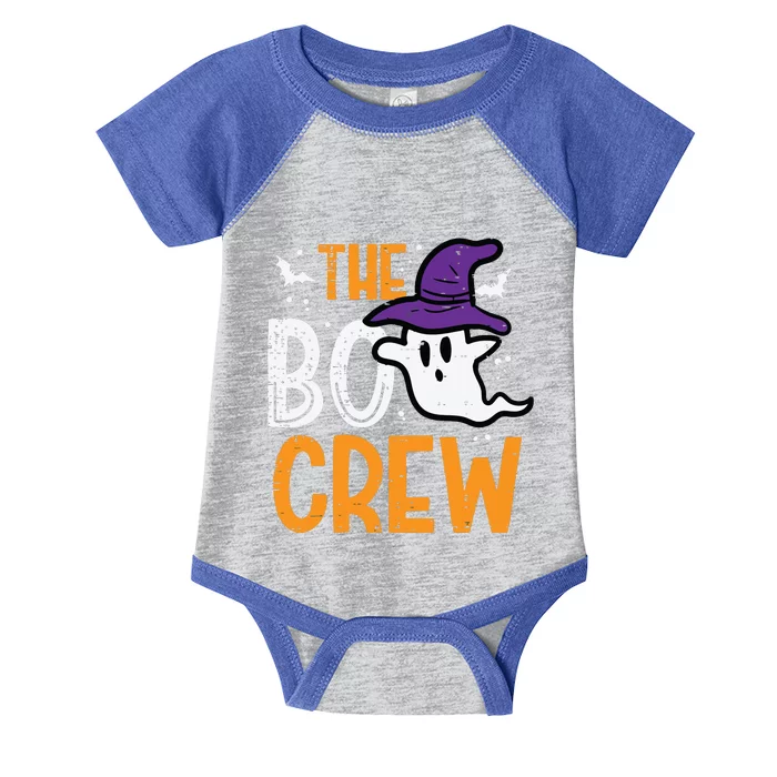 Halloween Ghost The Boo Crew Costume Matching Women Infant Baby Jersey Bodysuit