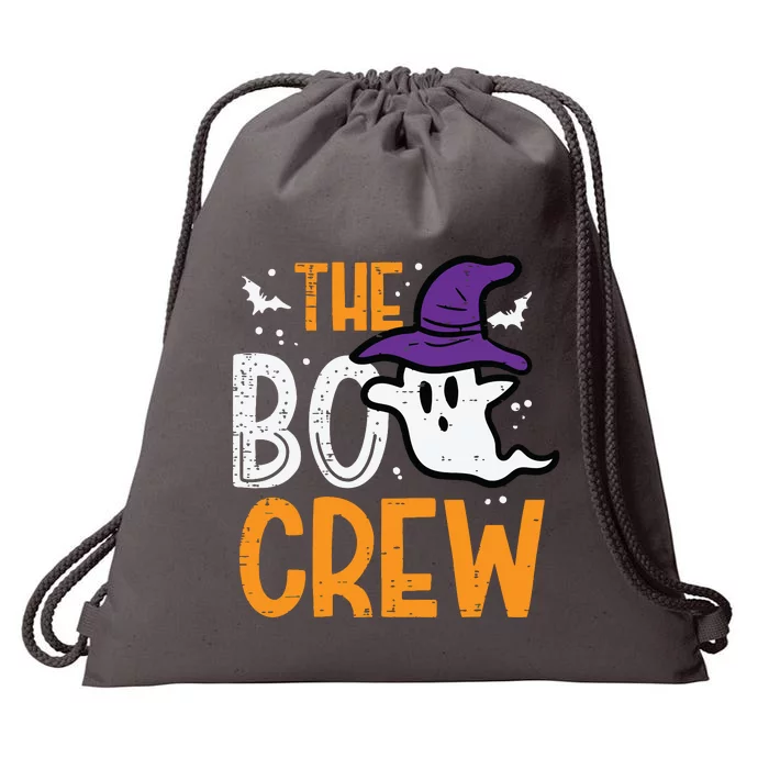 Halloween Ghost The Boo Crew Costume Matching Women Drawstring Bag