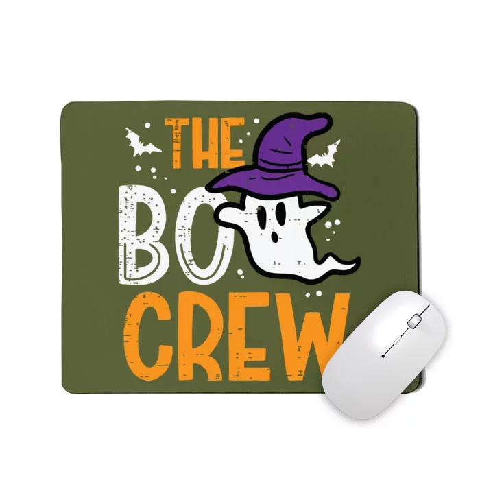 Halloween Ghost The Boo Crew Costume Matching Women Mousepad