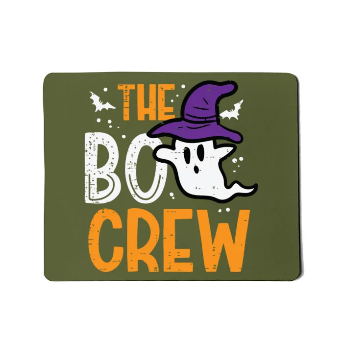 Halloween Ghost The Boo Crew Costume Matching Women Mousepad