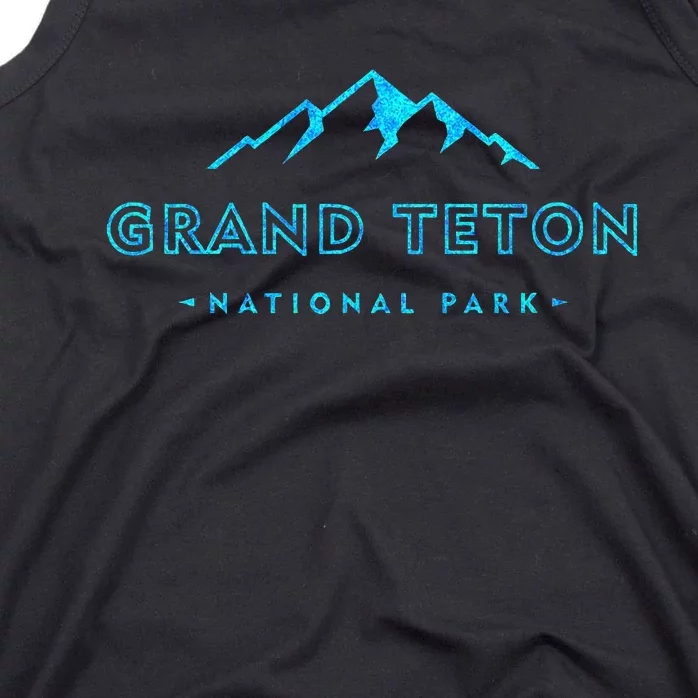 Hiked Grand Teton National Park Wyoming Colorful Tank Top