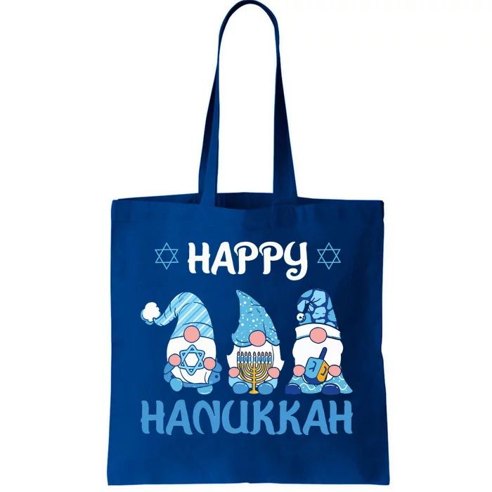 Hanukkah Gnome Wishing You a Happy Hanukkah Tote Bag