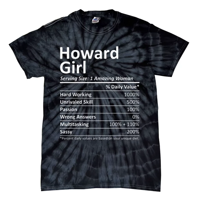 HOWARD GIRL WI WISCONSIN Funny City Home Roots USA Gift Tie-Dye T-Shirt