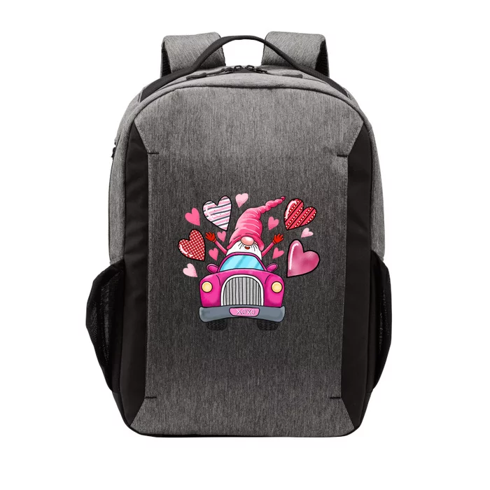 Heart Gnome Xoxo Valentines Day Cute Vector Backpack