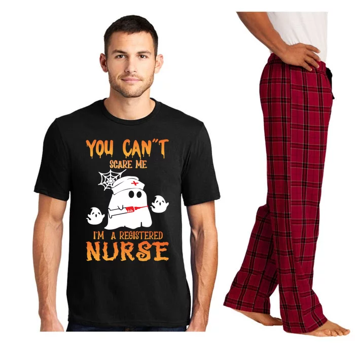 Halloween Ghost You Can`T Scare Me I`M A Registered Nurse Meaningful Gift Pajama Set