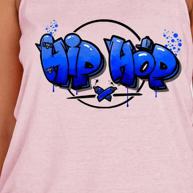 Hip Hop 1 Women's Knotted Racerback Tank