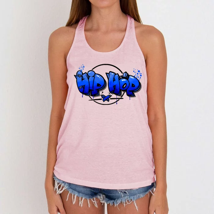 Hip Hop 1 Women's Knotted Racerback Tank