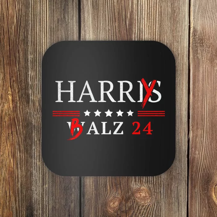 Harrybalz Harriswalz 2024 Election Patriotic Democrats Back Coaster