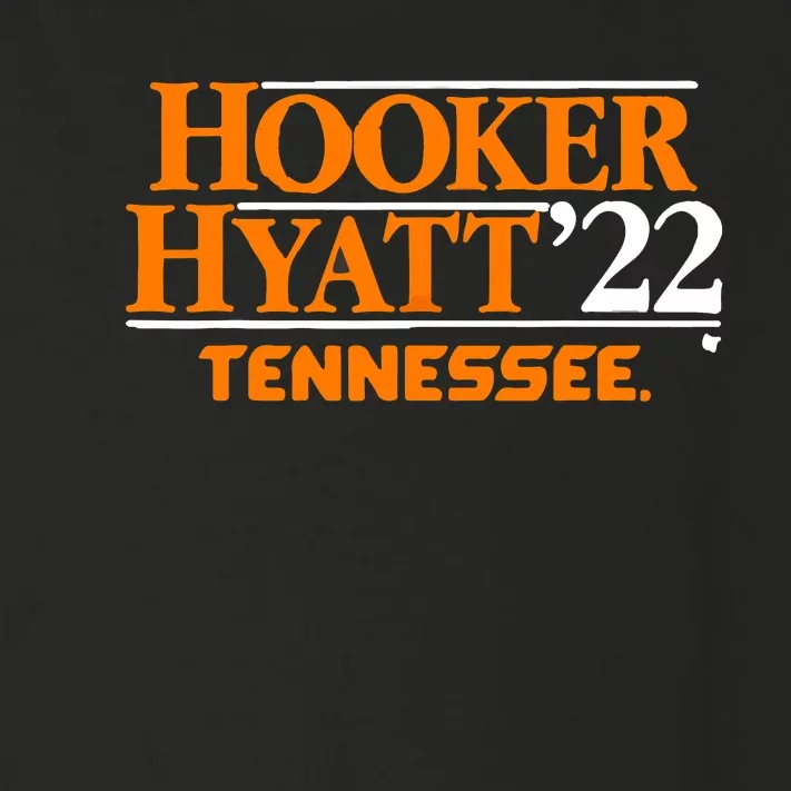 Hooker Hyatt 22 Tennessee Football Lover Trending Gift Idea Toddler Long Sleeve Shirt