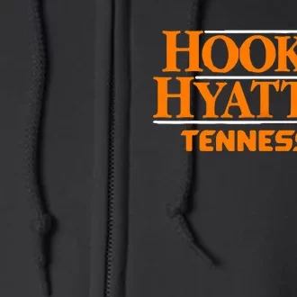 Hooker Hyatt 22 Tennessee Football Lover Trending Gift Idea Full Zip Hoodie