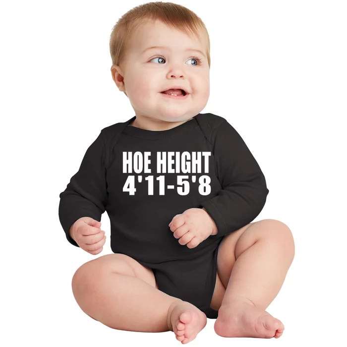 Hoe Height 4 11 5 8 Baby Long Sleeve Bodysuit