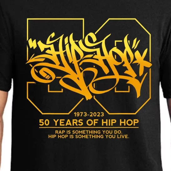 HIP HOP 50 YEARS Anniversary Graffiti 50 Years Hip Hop Pajama Set