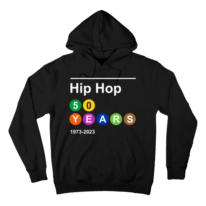 Hip Hop 50 Years 1973 2023 Hoodie