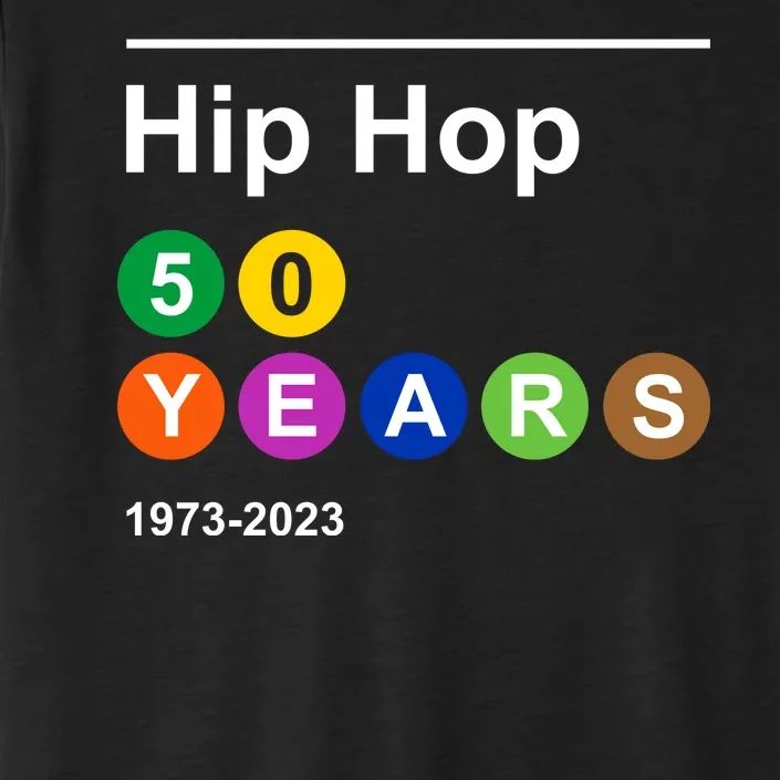 Hip Hop 50 Years 1973 2023 ChromaSoft Performance T-Shirt