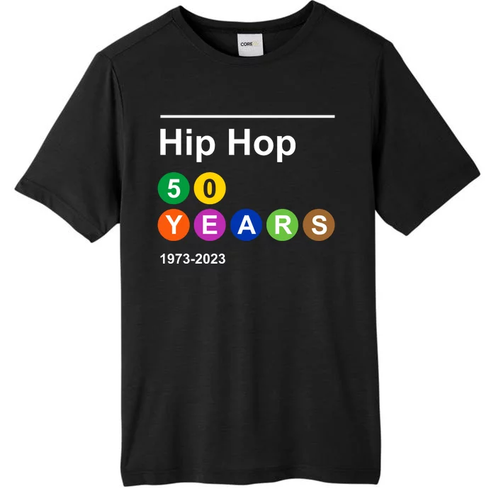 Hip Hop 50 Years 1973 2023 ChromaSoft Performance T-Shirt