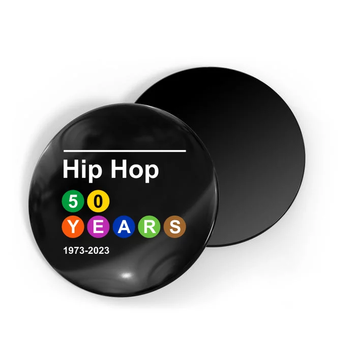 Hip Hop 50 Years 1973 2023 Magnet