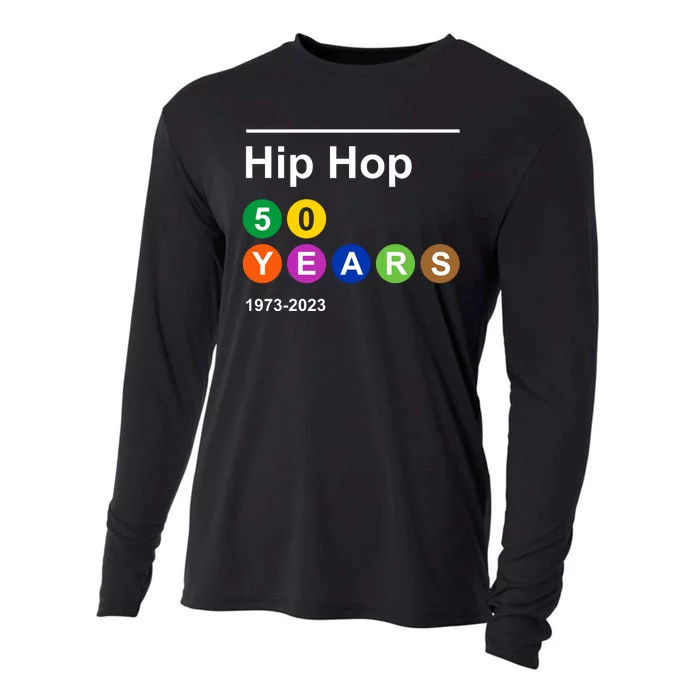 Hip Hop 50 Years 1973 2023 Cooling Performance Long Sleeve Crew