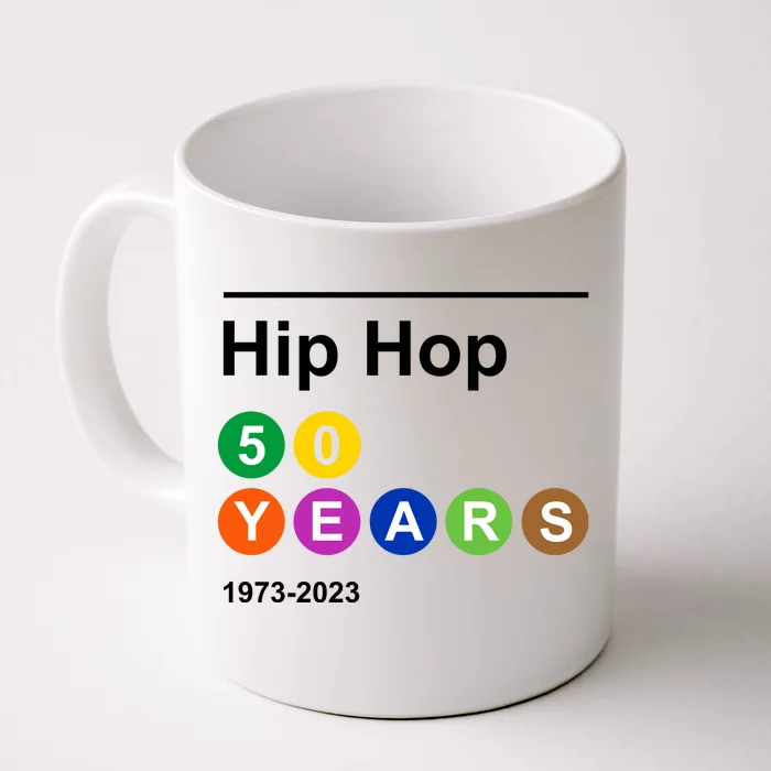 Hip Hop 50 Years 1973 2023 Front & Back Coffee Mug