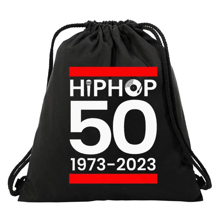 HIP HOP 50 YEARS OLD Drawstring Bag