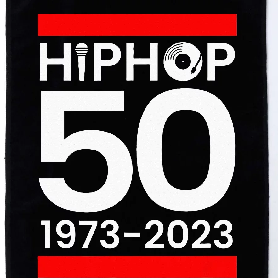 HIP HOP 50 YEARS OLD Platinum Collection Golf Towel