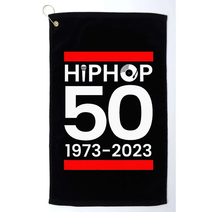 HIP HOP 50 YEARS OLD Platinum Collection Golf Towel