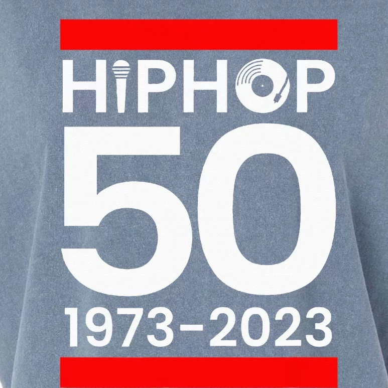 HIP HOP 50 YEARS OLD Garment-Dyed Women's Muscle Tee