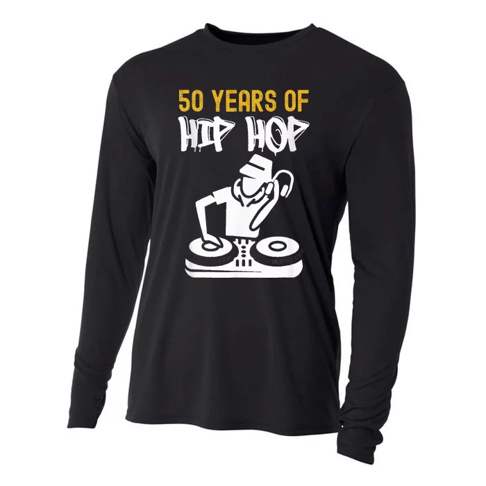 Hip Hop 50th Anniversary 50 Years Of Hip Hop Cooling Performance Long Sleeve Crew