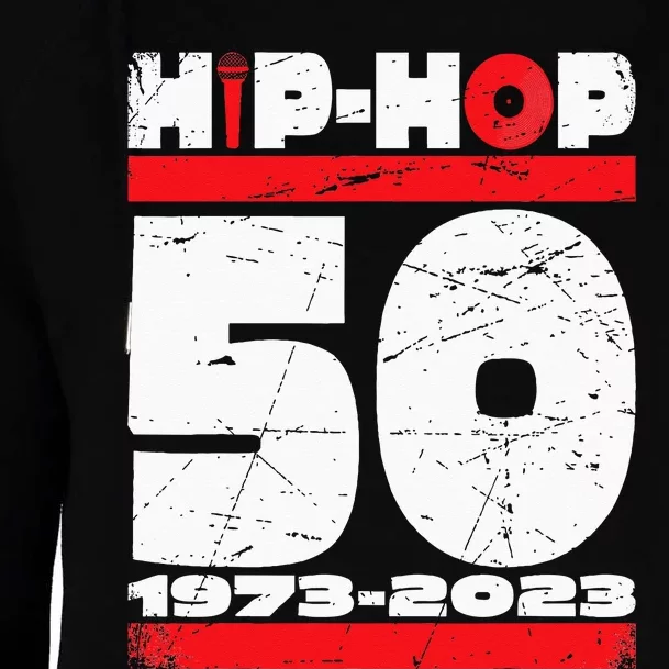 HIP HOP 50 YEARS OLD Womens Funnel Neck Pullover Hood