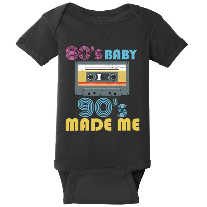 Hip Hop 90s Outfit 80s Baby 90s Made Mes Wo Hip Hop Baby Bodysuit