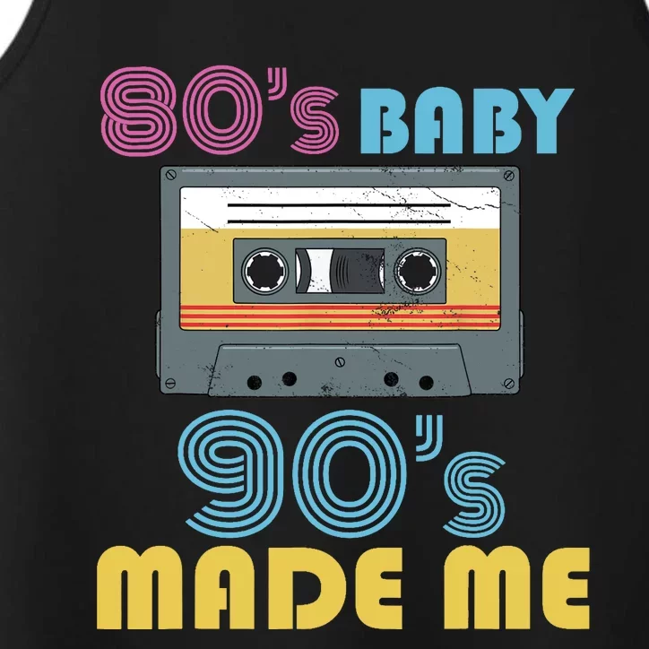 Hip Hop 90s Outfit 80s Baby 90s Made Mes Wo Hip Hop Performance Tank