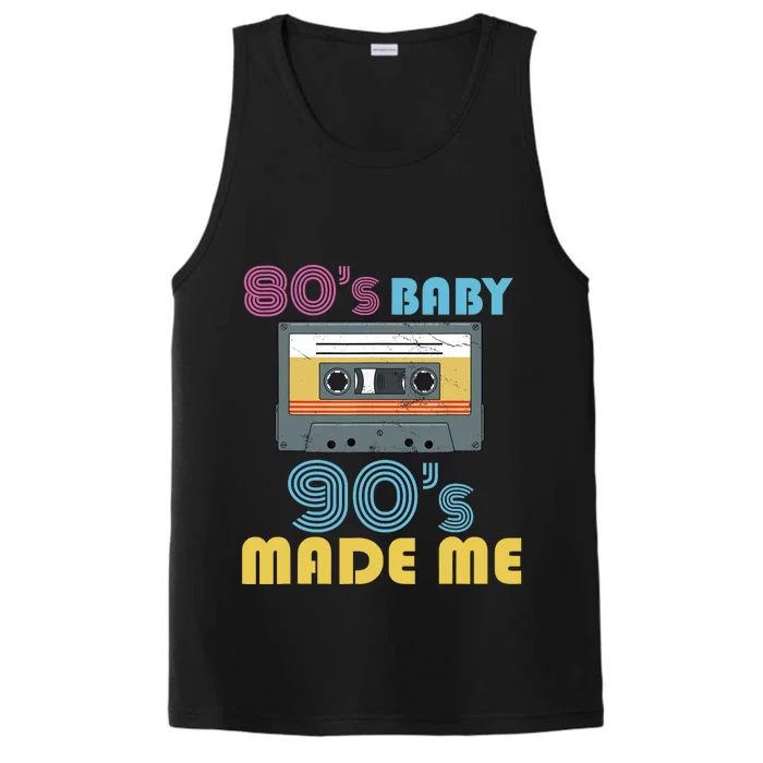 Hip Hop 90s Outfit 80s Baby 90s Made Mes Wo Hip Hop Performance Tank