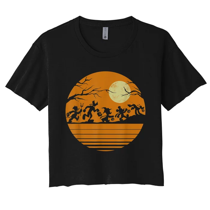 Halloween Women's Crop Top Tee