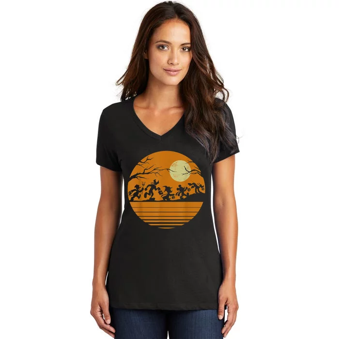 Halloween Women's V-Neck T-Shirt