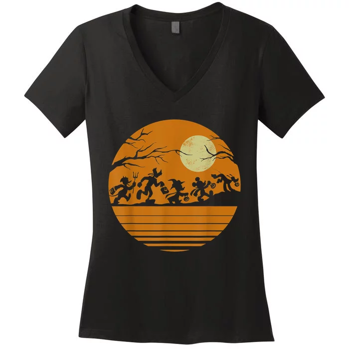 Halloween Women's V-Neck T-Shirt