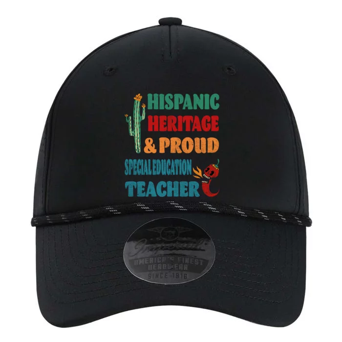 Hispanic Heritage And Proud Special Education Teacher Gift Performance The Dyno Cap