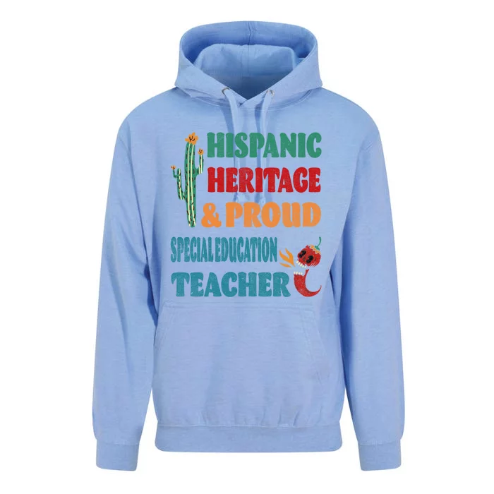 Hispanic Heritage And Proud Special Education Teacher Gift Unisex Surf Hoodie