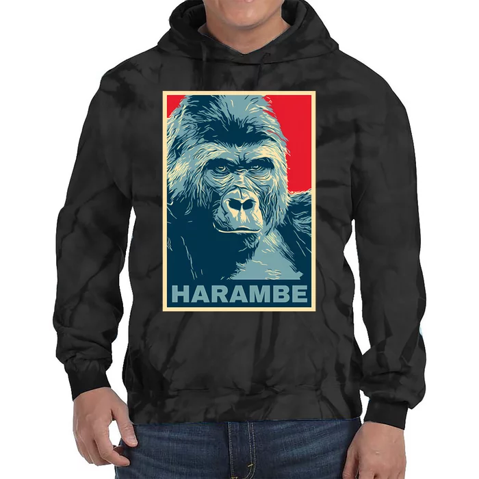 Harambe Tie Dye Hoodie