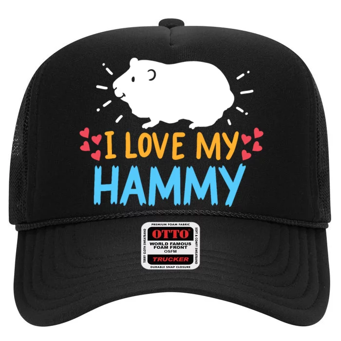 Hamster High Crown Mesh Trucker Hat