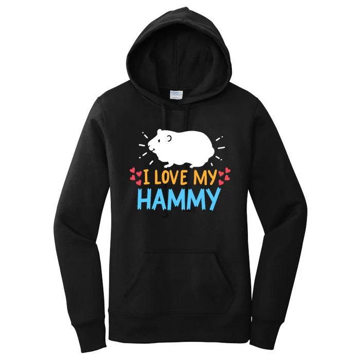 Hamster Women's Pullover Hoodie