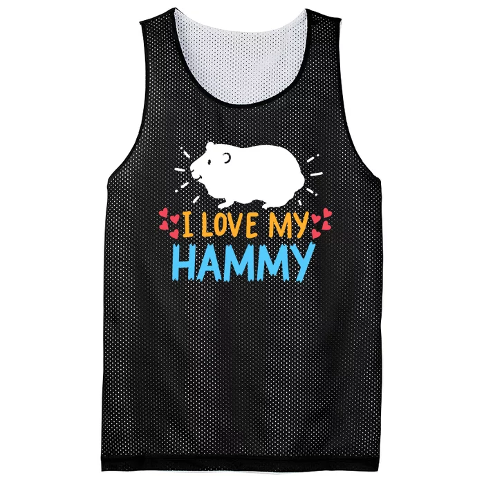 Hamster Mesh Reversible Basketball Jersey Tank