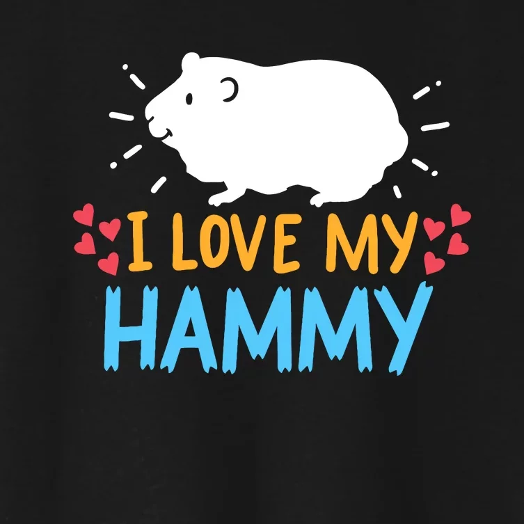 Hamster Women's Crop Top Tee