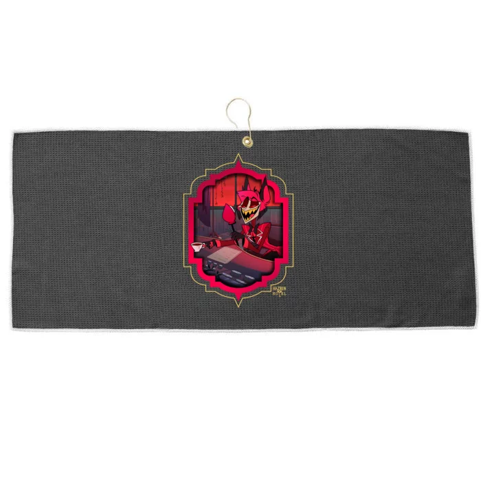 Hazbin Hotel Alastor Large Microfiber Waffle Golf Towel