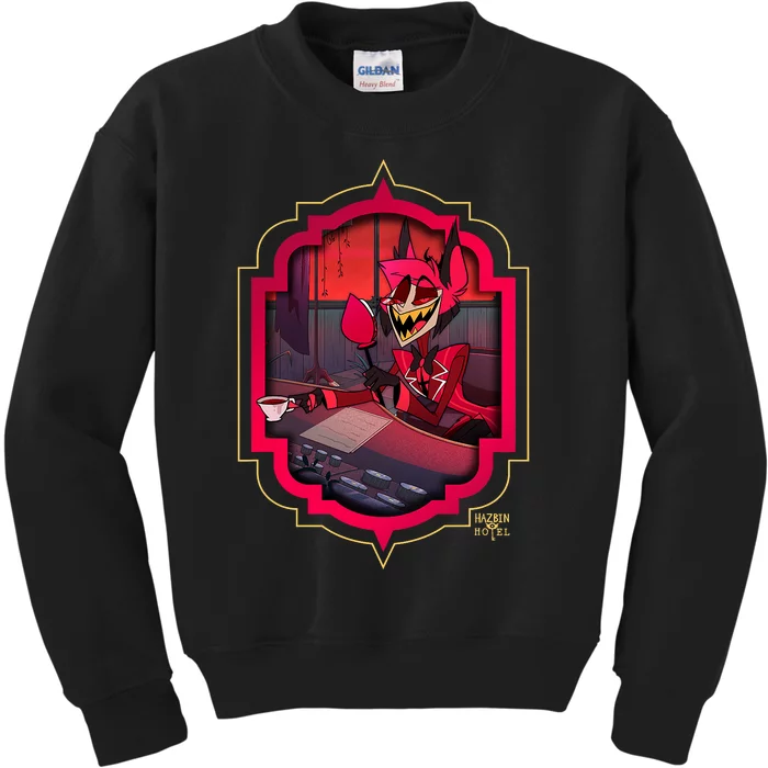 Hazbin Hotel Alastor Kids Sweatshirt