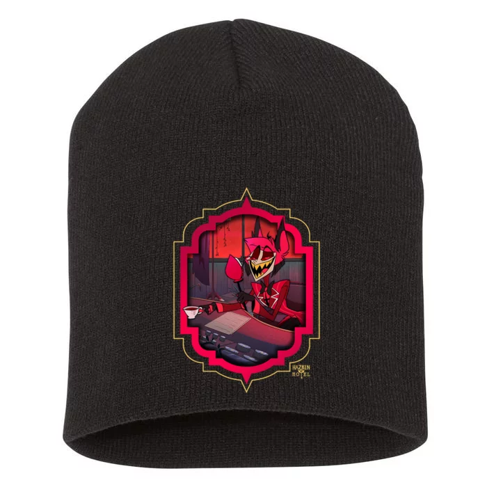 Hazbin Hotel Alastor Short Acrylic Beanie