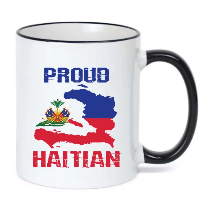 Haiti Haitian America Flag Love Proud Ayiti Country Melanin Great Gift Black Color Changing Mug